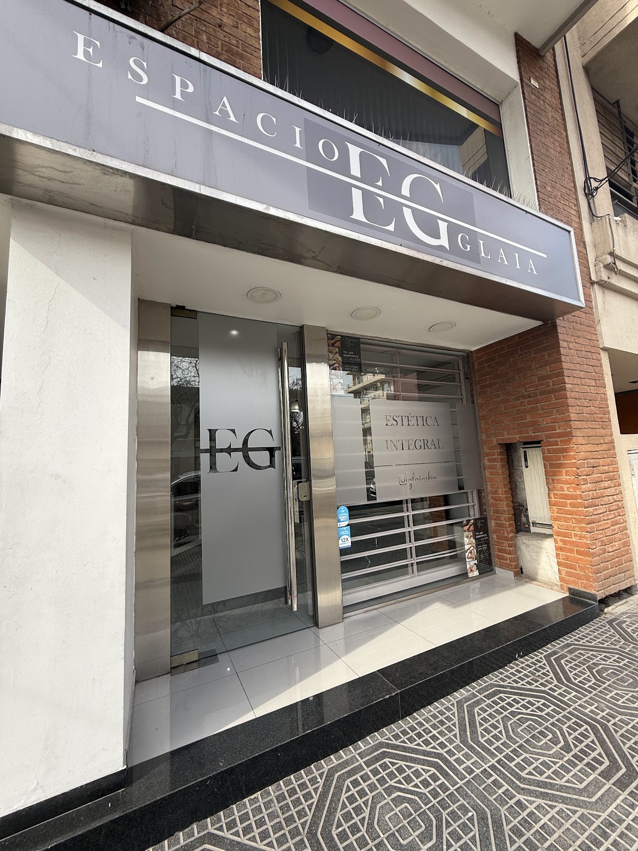 Fachada de Espacio Glaia en Villa Urquiza